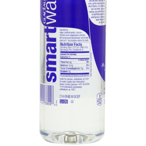 Glaceau Smart Water, 33.8-Ounce Pack Of 12