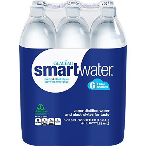 Smartwater Packaged Drinking Water, 6 Count Smartwater Packaged Drinking Water, 6 Count