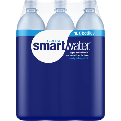 Smartwater Packaged Drinking Water, 6 Count Smartwater Packaged Drinking Water, 6 Count