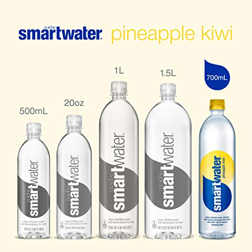 Smartwater Pineapple Kiwi, Vapor Distilled Premium Bottled Water