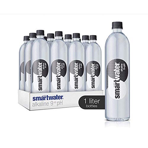 smartwater Alkaline 9+ph, 33.8 Fl Oz Bottles, 12 Count Pack of...
