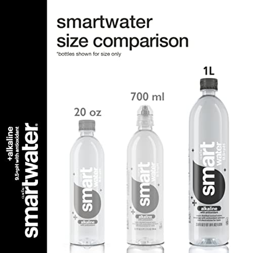 smartwater alkaline with antioxidant ionized electrolyte vapor-d...