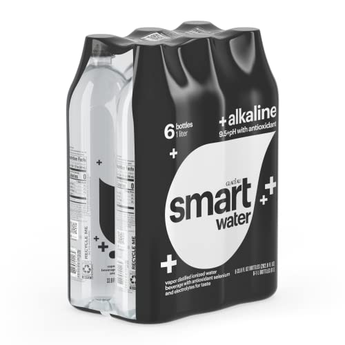 smartwater alkaline with antioxidant ionized electrolyte vapor-d...