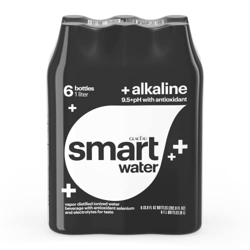 smartwater alkaline with antioxidant ionized electrolyte vapor-d...