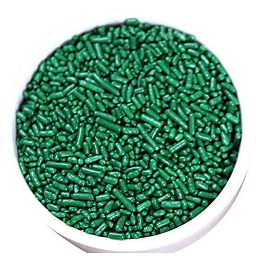 2 Pounds Dark Green Sprinkles Bulk Jimmies - Edible Cake Cupcake