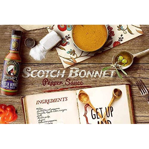 Smilin Island’S Scotch Bonnet Pepper Hot Sauce With Habanero And