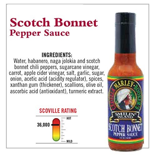 Smilin Island’S Scotch Bonnet Pepper Hot Sauce With Habanero And