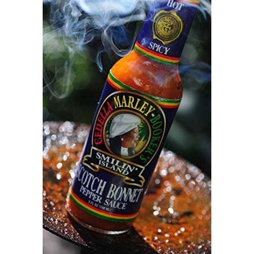 Smilin Island’S Scotch Bonnet Pepper Hot Sauce With Habanero And