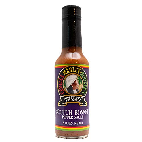 Smilin Island’S Scotch Bonnet Pepper Hot Sauce With Habanero And