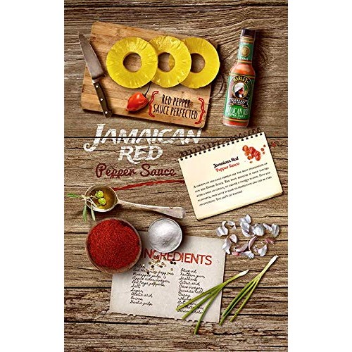 Jamaican Red Pepper Sauce - Jamaican Spices, Tangy, Hot And Deli