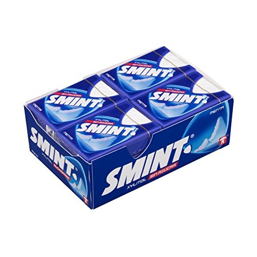 Smint Dental Mint Flavour Sugar Free With Xylitol 8G. 12 Matche