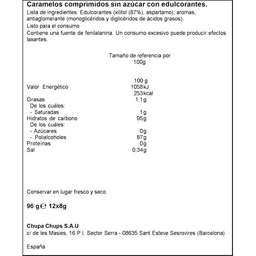 Smint Dental Mint Flavour Sugar Free With Xylitol 8G. 12 Matche