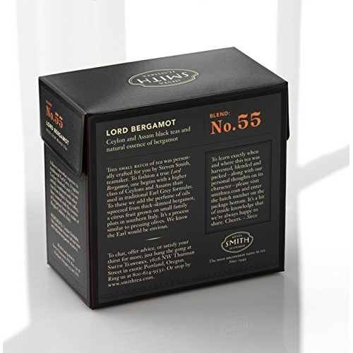 Smith Teamaker Lord Bergamot Blend No. 55 Full Leaf Black Tea,