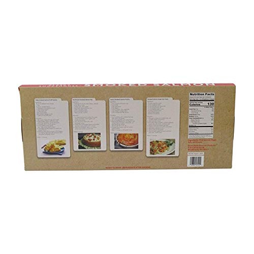 Alaska Smoked Salmon Boneless Fillet | Slow Smoked Over Alderwoo