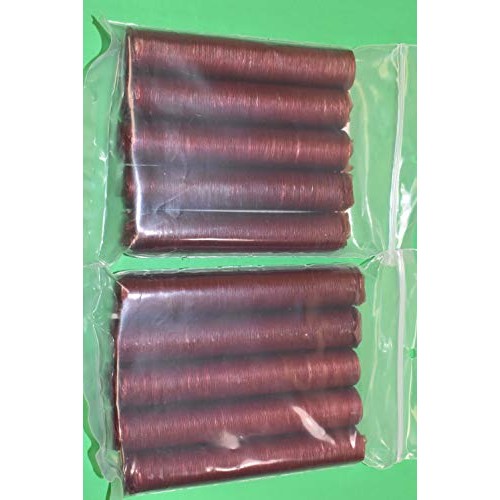 Two Packs 21Mm Collagen Casings For 50 Lbs Of Snack Sticks. For