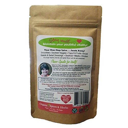 Smoothie Spices From Longevity Spice Blends - One-Stop-Spice-Ble