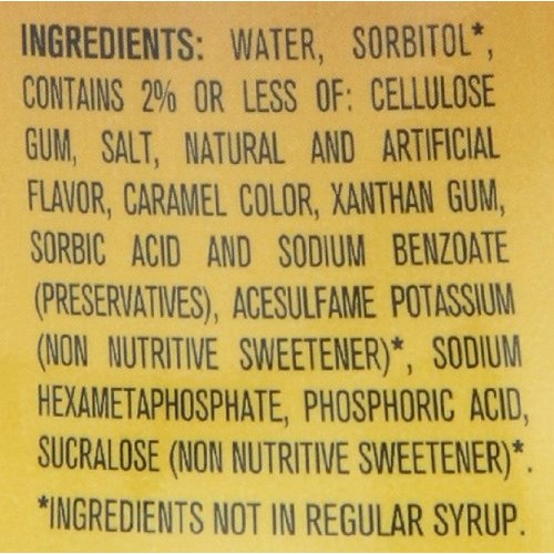 Smuckers Sugar Free Breakfast Syrup, 14.5 Ounce Pack Of 12 Smuckers Sugar Free Breakfast Syrup, 14.5 Ounce Pack Of 12