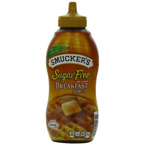 Smuckers Sugar Free Breakfast Syrup, 14.5 Ounce Pack Of 12 Smuckers Sugar Free Breakfast Syrup, 14.5 Ounce Pack Of 12