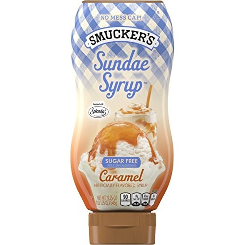 Smuckers Sugar Free Caramel Sundae Syrup