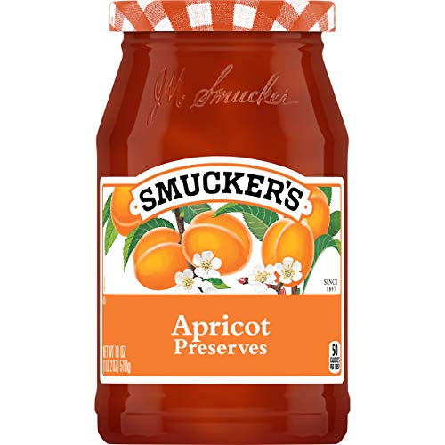 Smuckers Apricot Preserves, 18 Ounces Pack Of 6
