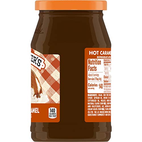 Smuckers Hot Caramel Flavored Topping, 12 Ounces