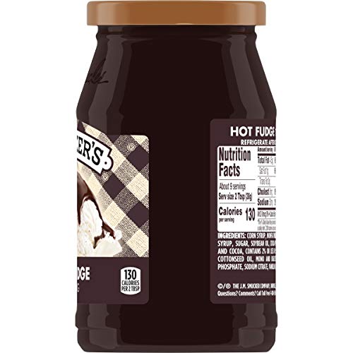 Smuckers Hot Fudge Topping, 11.75 Ounces