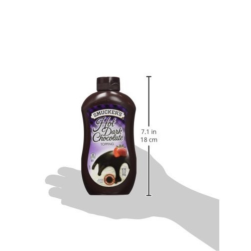 Smuckers Microwaveable Hot Dark Chocolate Topping, 15.5 oz