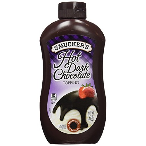 Smuckers Microwaveable Hot Dark Chocolate Topping, 15.5 oz