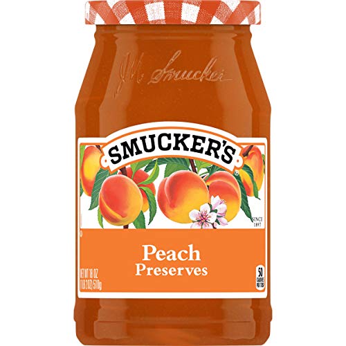 Smuckers Peach Preserves, 18 Ounces