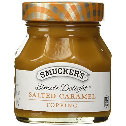 Smuckers Simple Delight Salted Caramel Topping, 11.5 Oz