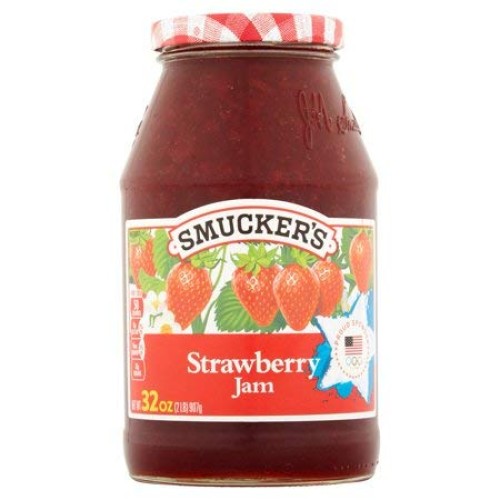Smuckers Strawberry Jam, 32 Ounces Pack Of 4