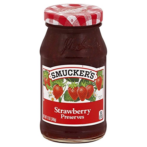 Smuckers Strawberry Preserves, 12 Ounces Pack Of 6