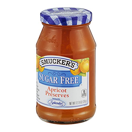 Smuckers Sugar Free Apricot Preserves 12.75 Oz Pack Of 12