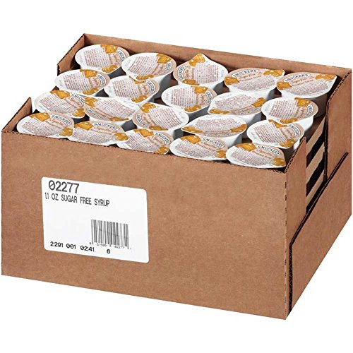 Smuckers Sugar Free Breakfast Syrup, 1.1 Ounce -- 100 Per Case.