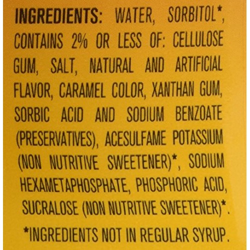 Smuckers Sugar Free Breakfast Syrup, 14.5 Oz Pack Of 2