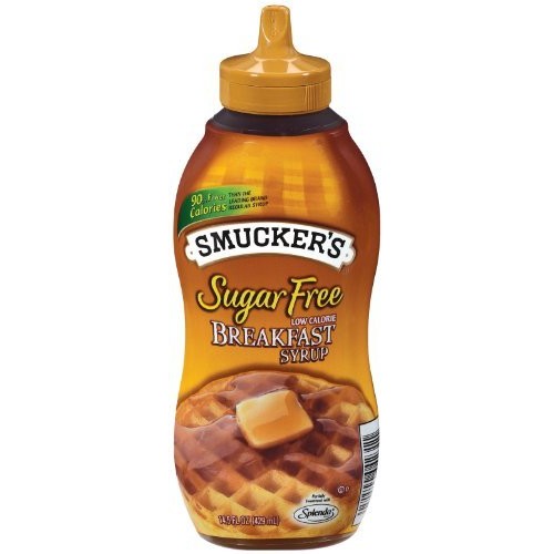 Smuckers Sugar Free Breakfast Syrup, 14.5 Oz Pack Of 6