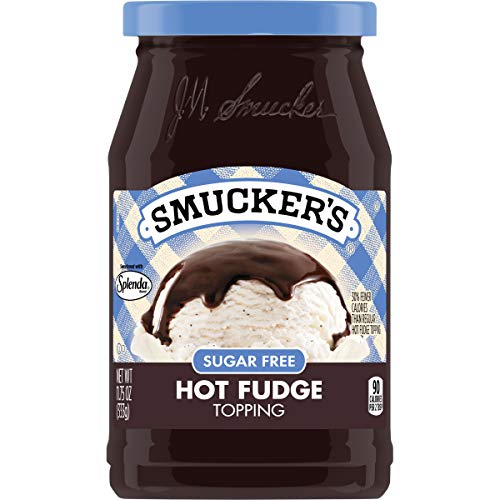Smuckers Sugar Free Hot Fudge Topping, 11.75 Ounces Pack Of 6