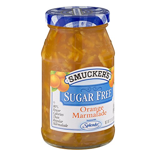 Smuckers Sugar Free Orange Marmalade Preserves 12.75 Oz Pack O