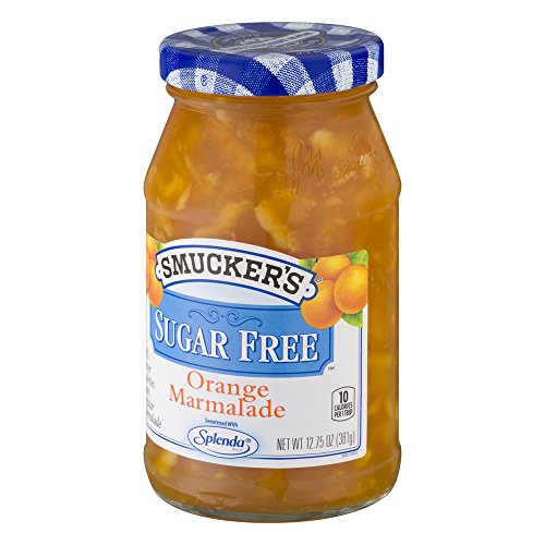 Smuckers Sugar Free Orange Marmalade Preserves 12.75 Oz Pack O