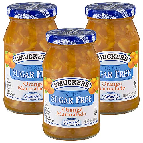 Smuckers Sugar Free Orange Marmalade Preserves 12.75 Oz Pack O
