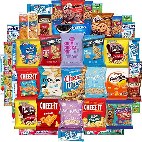 Snack Chest Care Package 40 Count Variety Snacks Gift Box - Co