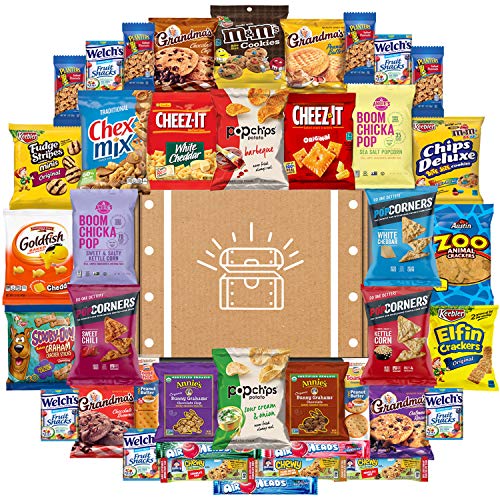Snack Chest Snacks Care Package Gift Assortment Sampler Mixed Ba