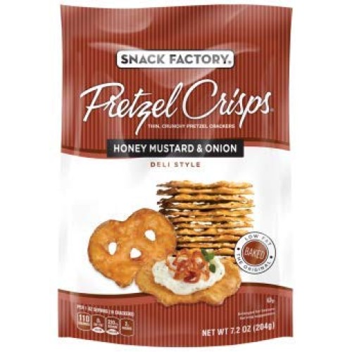 Snack Factory Deli Style Crunchy Pretzel Cracker Crisps, 8 Flavo
