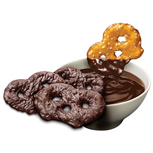 Snack Factory Pretzel Crisps Dark Chocolate Covered Pretzels, La