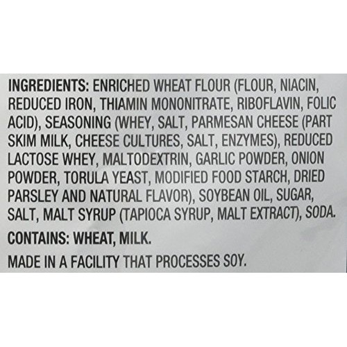 Snack Factory Pretzel Crisps, Garlic Parmesan, 14 Ounce