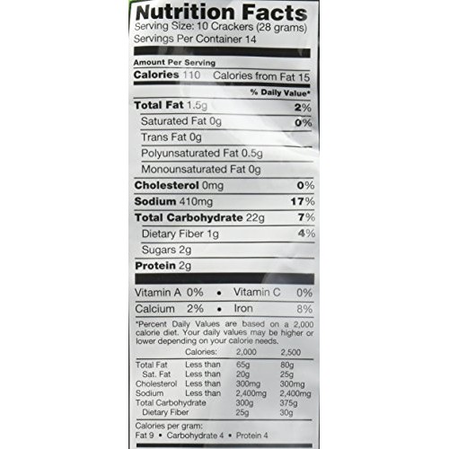 Snack Factory Pretzel Crisps, Garlic Parmesan, 14 Ounce