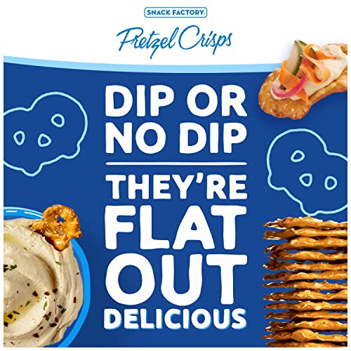 Snack Factory Pretzel Crisps, Original Flavor, 7.2 Oz