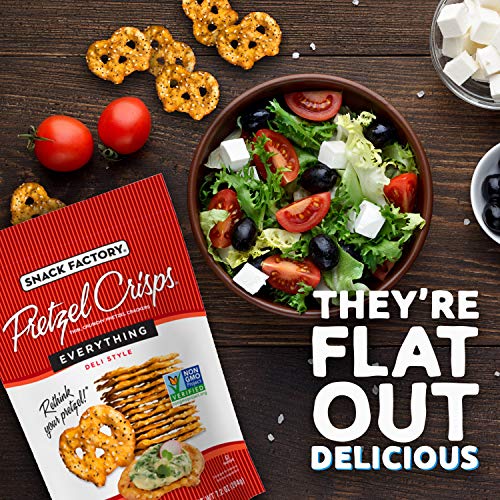 Snack Factory Pretzel Crisps, Buffalo Wing, 7.2 Ounce
