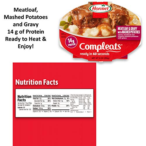 Hormel Compleats Ready To Eat Meals Variety Pack Of 5 | Microwav