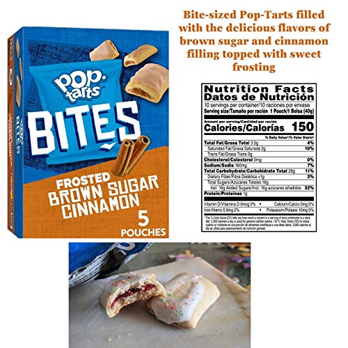 Pop-Tarts Bites | Tasty Filled Pastry Bites Variety Pack Of 3 |1